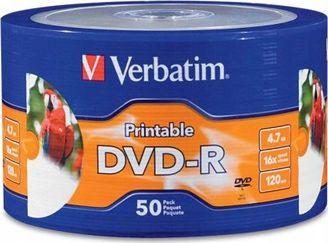 Verbatim DVD-R 4.7 GB 16x 50 sztuk (97167) 1