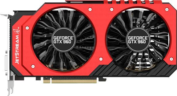 Palit GeForce GTX 960 Super JetStream 2GB GDDR5 (128 bit) 2x