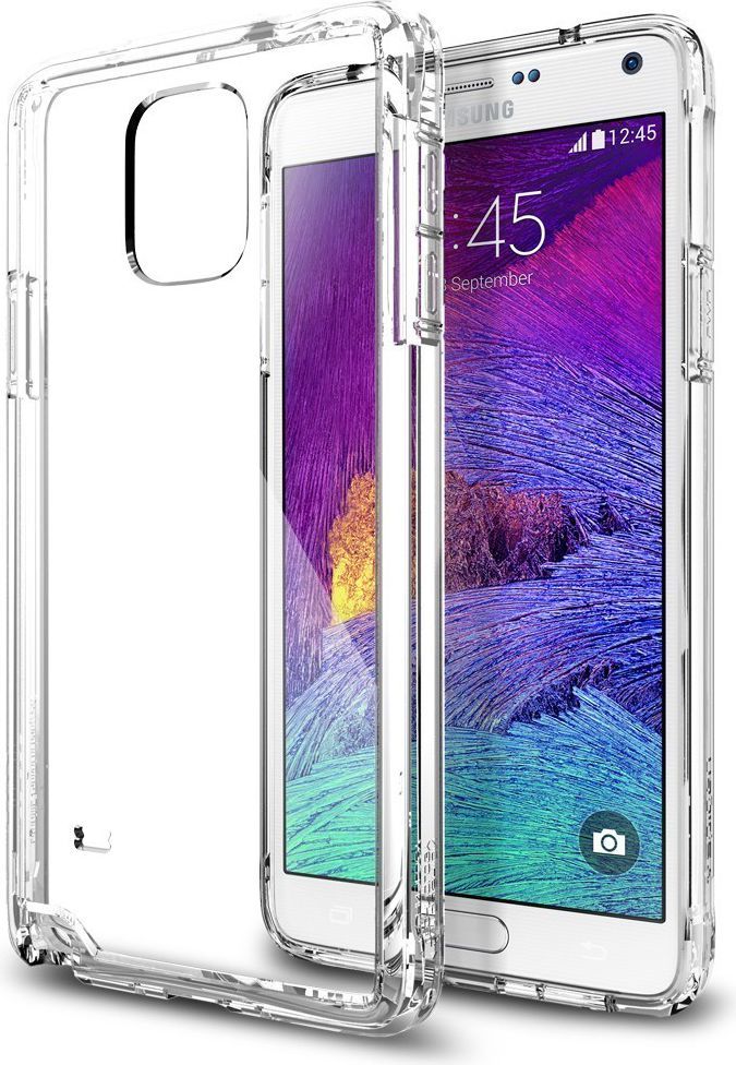 Spigen Ultra Hybrid Clear do Samsung Note 4 (ultra hybrid clear n4) 1