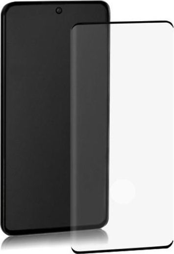 Qoltec Szkło ochronne hartowane PREMIUM Qoltec do Samsung Galaxy S20+ | 3D | Pełne | Czarne 1