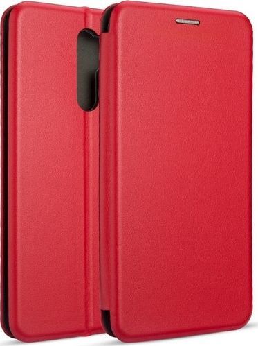 Etui Book Magnetic Xiaomi Redmi 9 czerwo ny/red 1