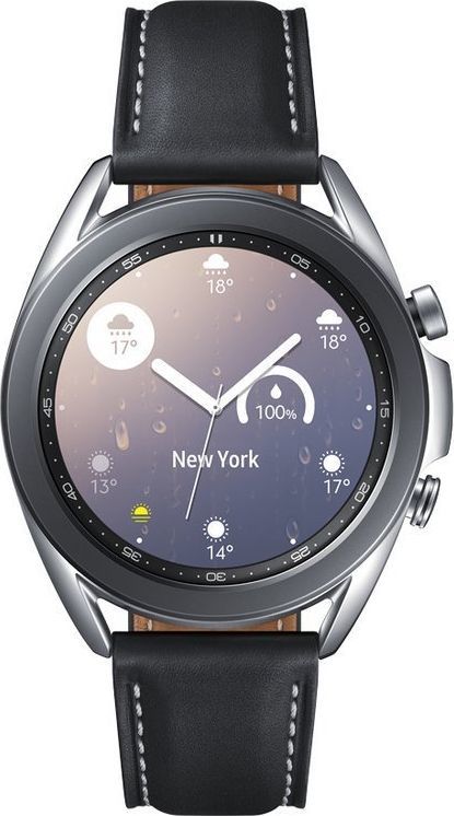 Samsung Galaxy Watch 3 Mystic Silver 41mm LTE Czarno