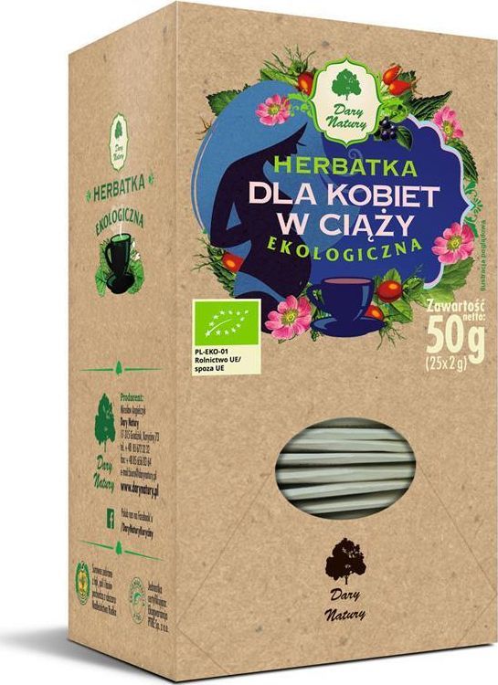 Dary Natury EKO Herbata Dla kobiet w ciąży 25x2g 1