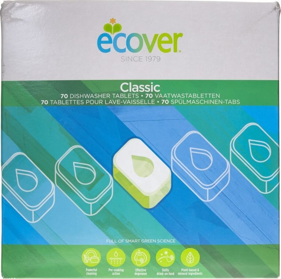 Ecover Ecover Classic Tabletki do zmywarki - 70 sztuk 1