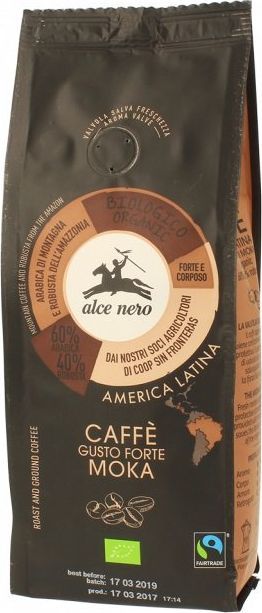 Kawa mielona Alce Nero Alce Nero Kawa mielona Arabica i Robusta - 250 g 1