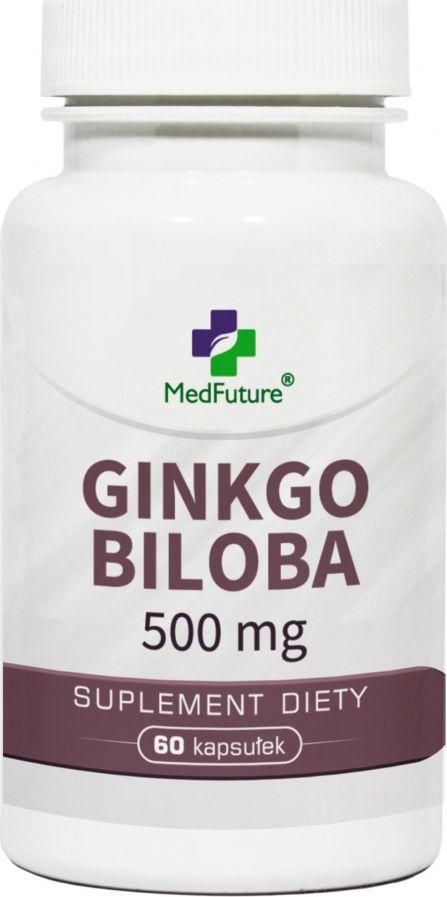 MedFuture Medfuture Ginkgo Biloba 500 mg - 60 kapsułek 1