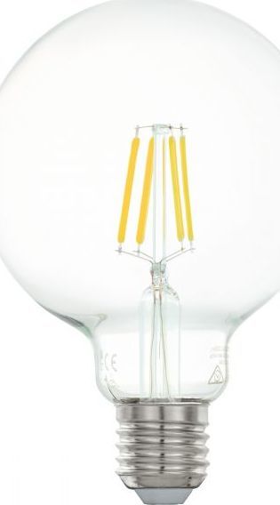 EGLO Transparentna żarówka E27 6W ciepła Eglo LED 11503 1