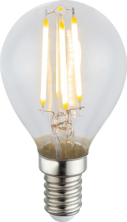 Globo Przezroczysta żarówka E14 4W ciepła Globo LED 10585-2K 1
