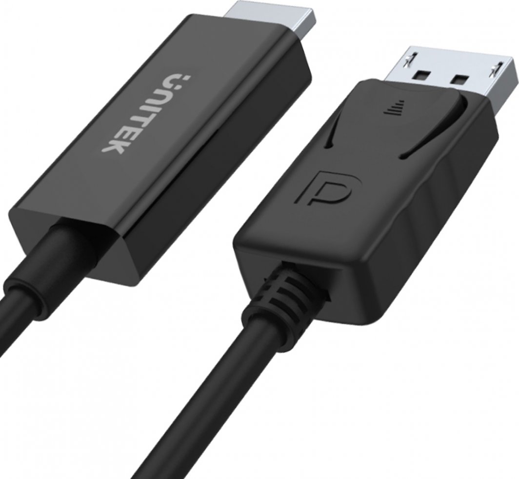 DELL ブラックモニター HDMI DisplayPort Przejściówka Del z DisplayPort na HDMI 2.0 (4K) | Dell Polska