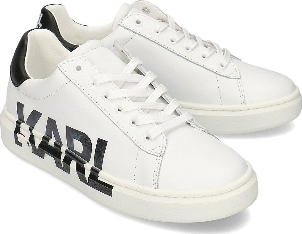 karl lagerfeld sneakersy białe