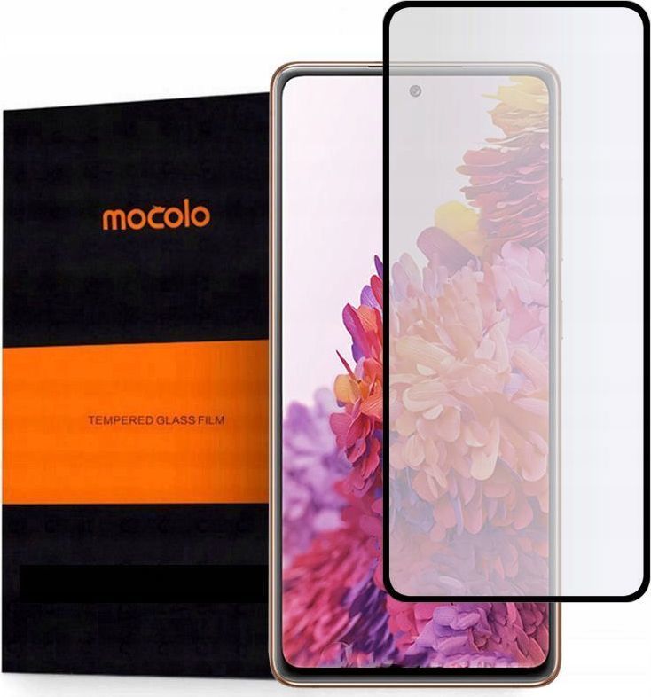 Mocolo SZKŁO HARTOWANE MOCOLO TG+FULL GLUE GALAXY S20 FE BLACK 1