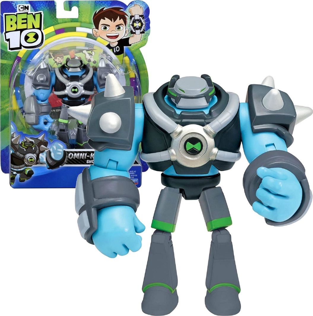 Figurka Giochi preziosi Ben 10 Omni-Kix Armor - Shock Rock (BEN46420) 1