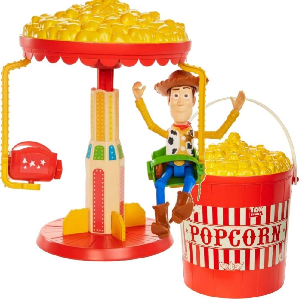 Figurka Mattel Toy Story 4 Karuzela popcorn i Chudy (GDF66) 1