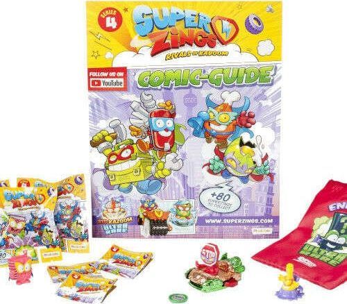 Figurka Magic Box SuperZings seria 4 zestaw startowy  (SZ4UK1101) 1