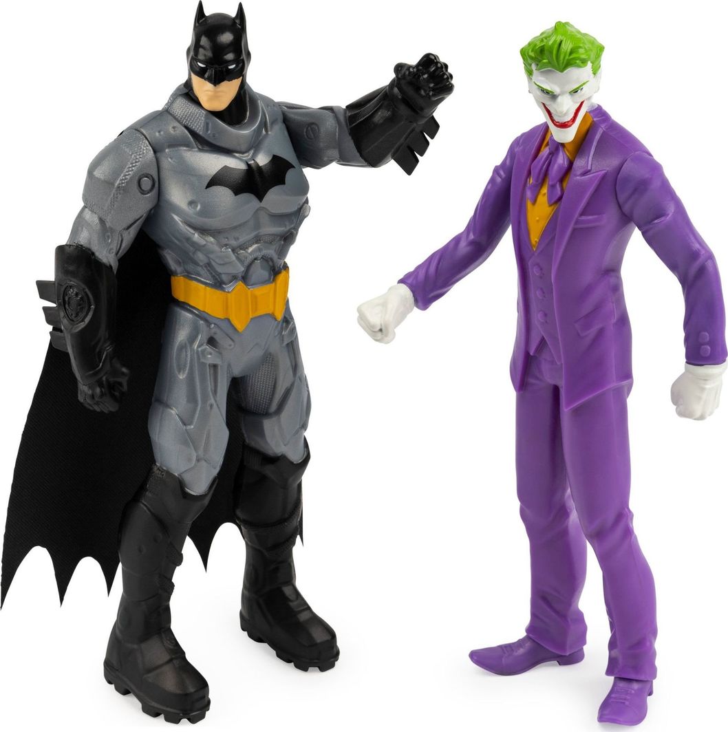 Figurka Spin Master Batman i Joker zestaw 2 figurek 15 cm DC Batman odrodzenie 1