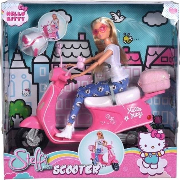 Simba Hello Kitty Lalka Steffi na skuterze uniwersalny 1