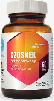 Hepatica Czosnek fermentowany 60 kapsułek - Hepatica 1
