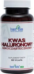 Invent Farm KWAS HIALURONOWY niskocząsteczkowy 60 VCAPS ZDROWA SKÓRA - INVENT FARM 1