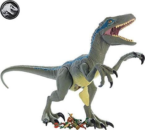 Figurka Mattel Jurassic World Blue Mega Gigantyczna 45 cm wysokości i 106 cm długości GCT93 1