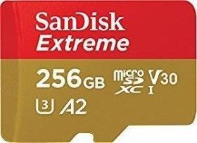 Karta SanDisk Extreme MicroSDXC 256 GB Class 10 UHS-I/U3 A2 V30 (SDSQXA1-256G-GN6GN) 1