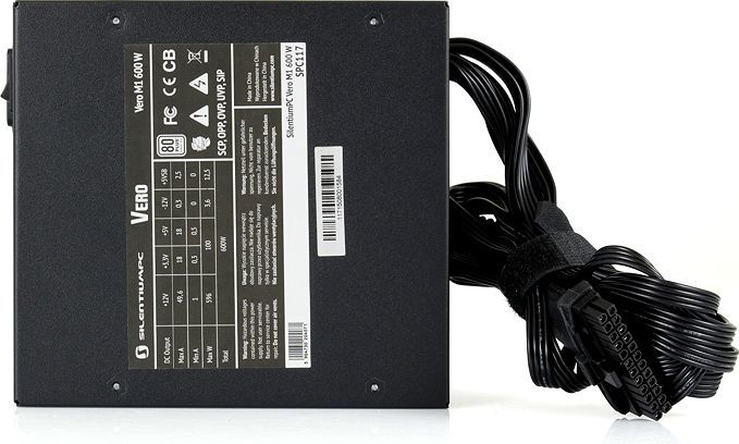 Zasilacz SilentiumPC Vero M1 600W (SPC117) 4