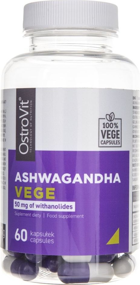 OstroVit OstroVit Ashwagandha VEGE - 60 kapsułek 1