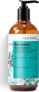 ALKEMIE Probiotyczny żel do mycia twarzy i ciała Holy harmony - 250 ml 1