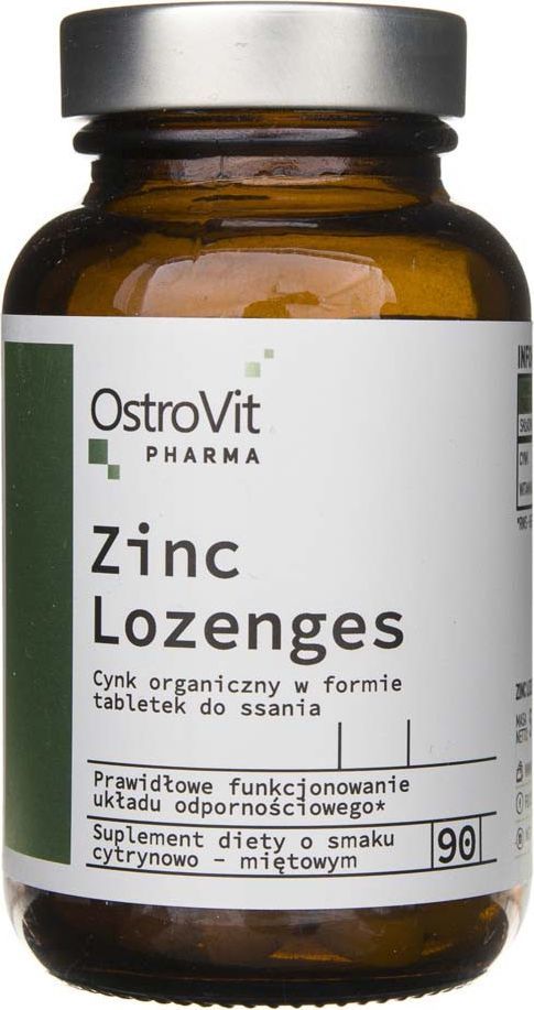 OstroVit OstroVit Pharma Zinc Lozenges - 90 tabletek 1