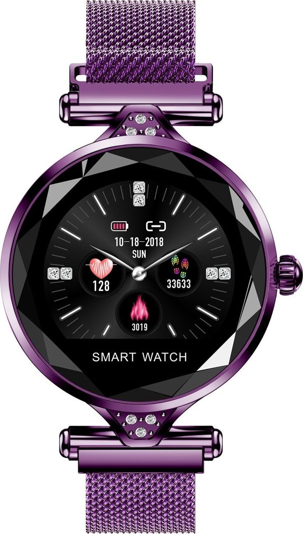 Smartwatch H1 Fioletowy 1