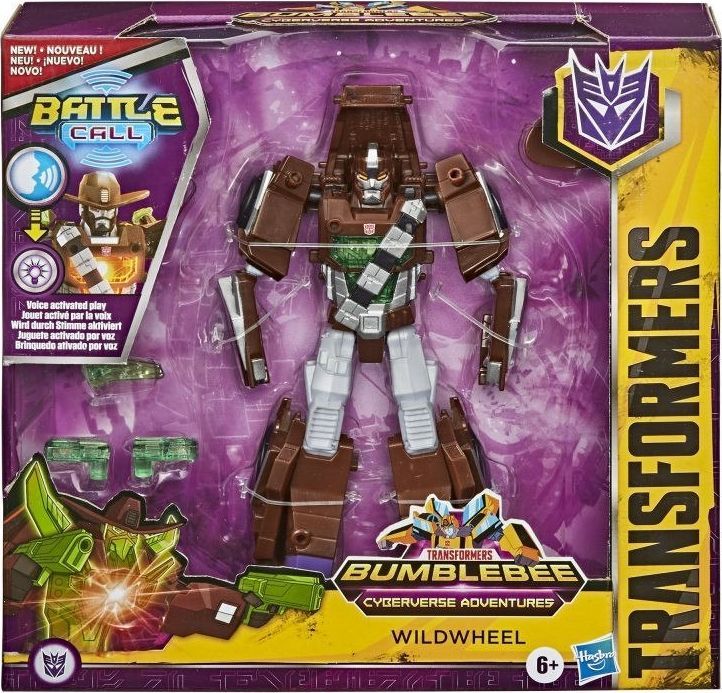Figurka Hasbro Transformers Cyberverse Battle Call Trooper - Wildwheel (E8227/E8374) 1