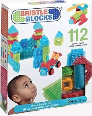 Bristle Blocks Klocki Jeżyki w Pudełku 112 elementów Bristle Blocks 1