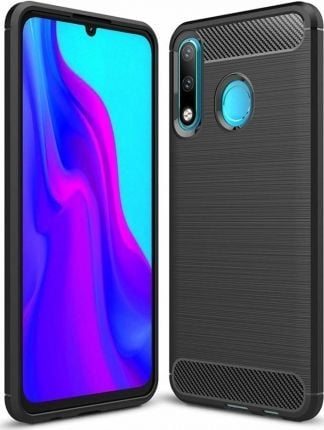 Etui Carbon HUAWEI P30 LITE czarne 1