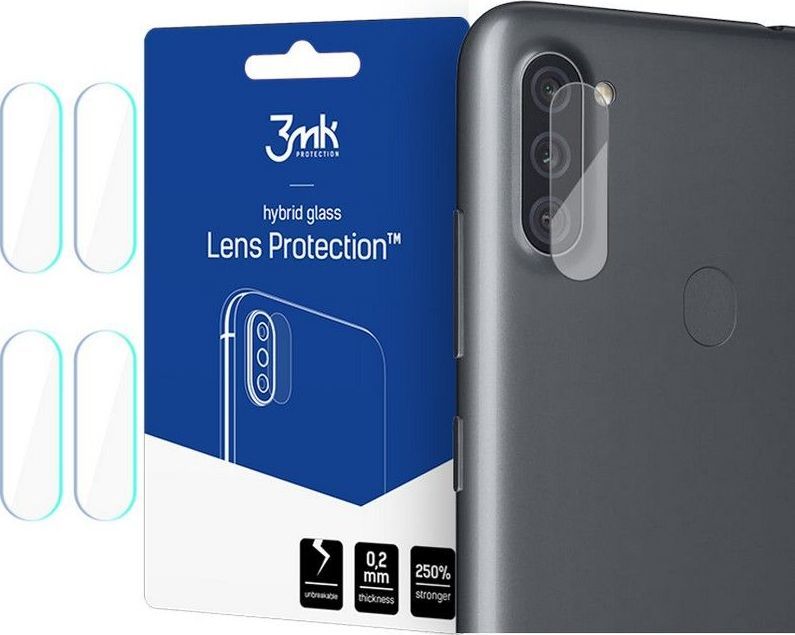 3MK SZKŁO HYBRYDOWE 3MK LENS PROTECTION GALAXY M11 1