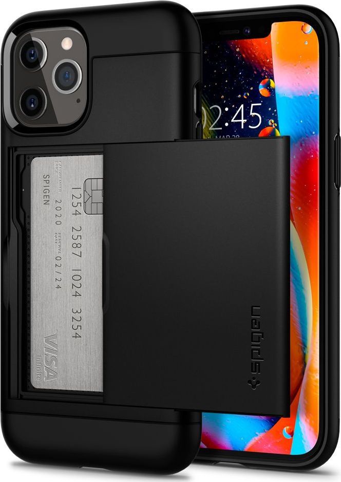 Spigen SPIGEN SLIM ARMOR CS IPHONE 12 MINI BLACK 1