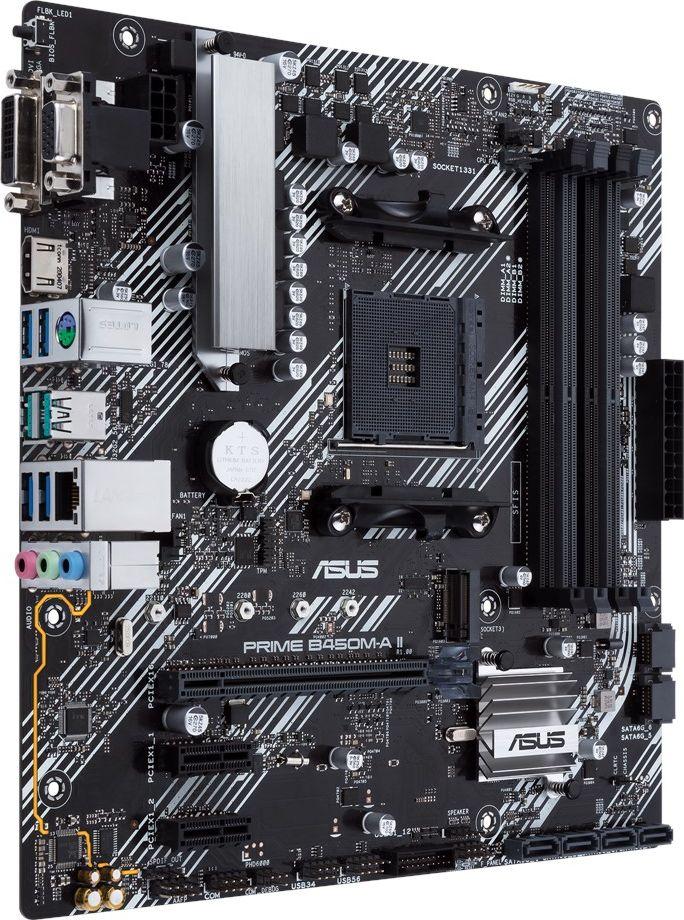 ASUS B450M-A + AMD Ryzen 5 3600x + クーラー Asus PRIME B450M-A II - Płyta główna - Morele.net