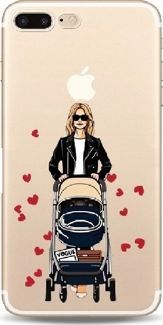 Pan i Pani Gadżet Etui iPhone mama z wózkiem 1