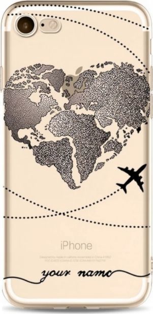 Pan i Pani Gadżet Etui iPhone Mapa Świata Serce 1