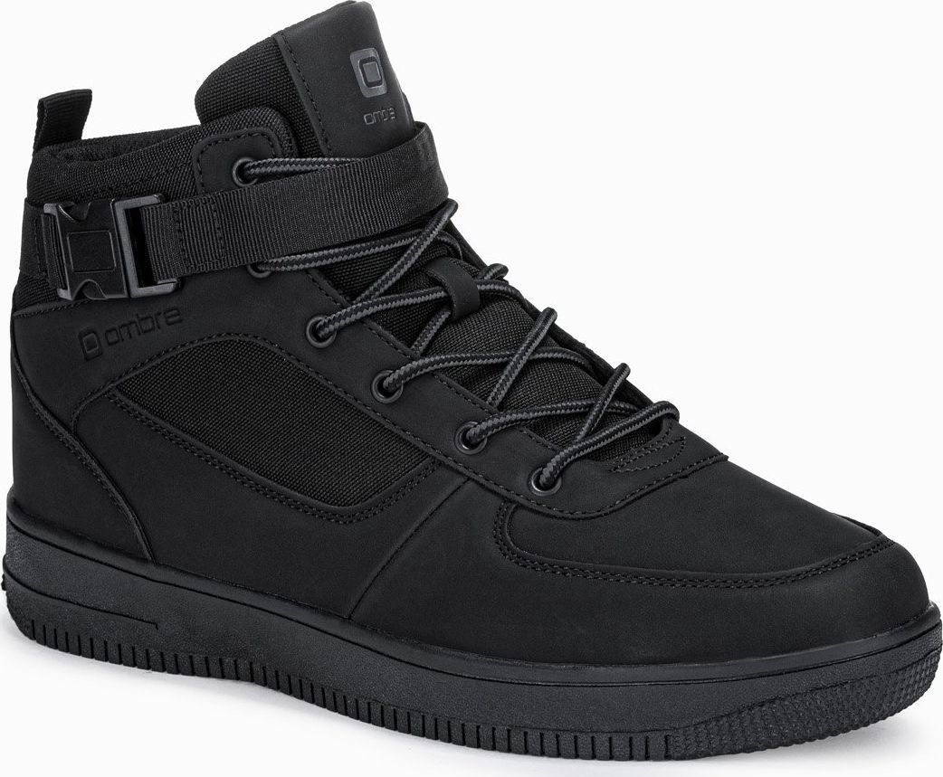 Ombre Buty męskie sneakersy T317 - czarne 45 1