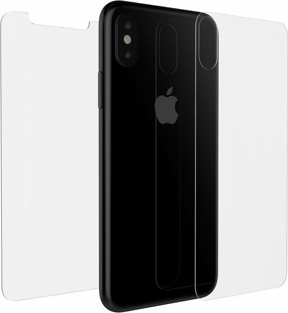 Pan i Pani Gadżet Szkło ochronne zestaw iPhone X/10 przód + tył 1
