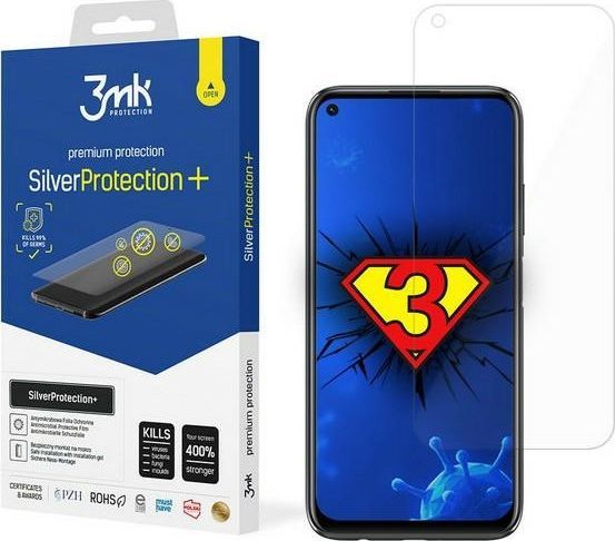 3MK 3MK Silver Protect+ Huawei P40 Lite Folia Antymikrobowa montowana na mokro 1