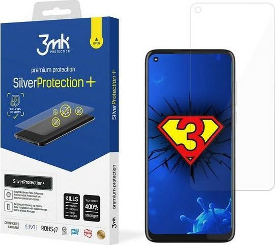 3MK 3MK Silver Protect+ Motorola Moto G8 Folia Antymikrobowa montowana na mokro 1
