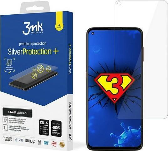 3MK 3MK Silver Protect+ Motorola Moto G9 Plus, Folia Antymikrobowa montowana na mokro 1