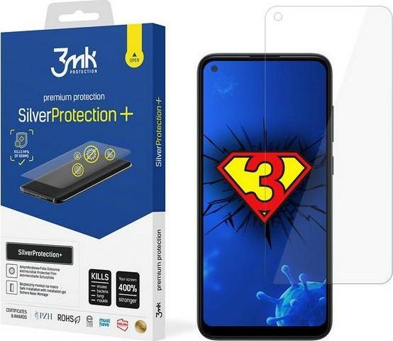 3MK 3MK Silver Protect+ Sam A115 A11 Folia Antymikrobowa montowana na mokro 1