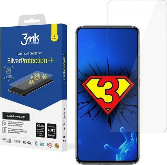 3MK 3MK Silver Protect+ Xiaomi POCO F2 Pro Folia Antymikrobowa montowana na mokro 1