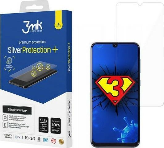 3MK 3MK Silver Protect+ Sam A507 A50s Folia Antymikrobowa montowana na mokro 1