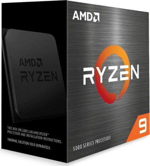 CPU AMD Ryzen 9 5950X Procesor AMD Ryzen 9 5950X (16rdzeni/32wątków, 105W TDP
