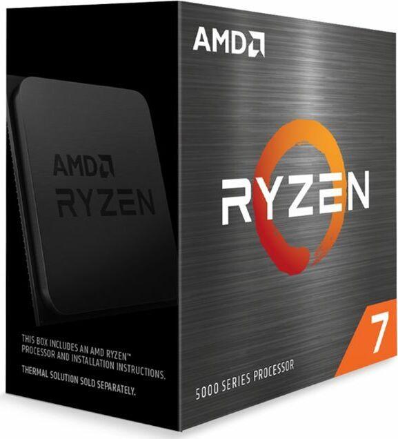 AMD Ryzen 7 5800X, 3.8 GHz, 32 MB, BOX (100-100000063WOF
