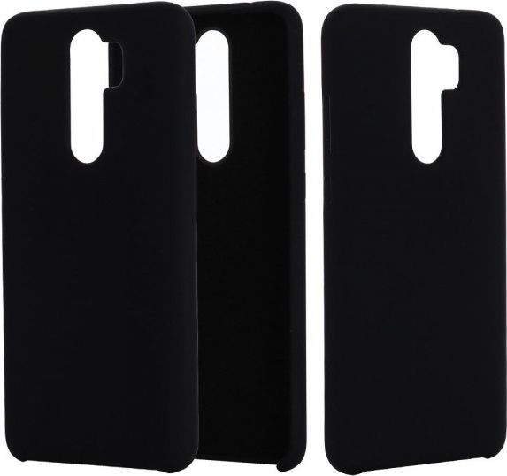 Etui XIAOMI REDMI 8A Silicone case elastyczne silikonowe czarne 1