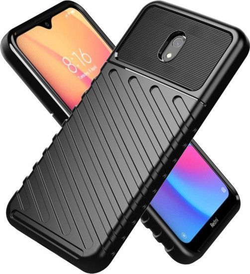 Etui XIAOMI REDMI 8A Pancerne Thunder czarne 1