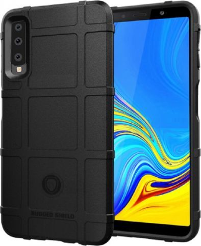 Etui Anti Shock Square SAMSUNG A7 2018 grid texture 1